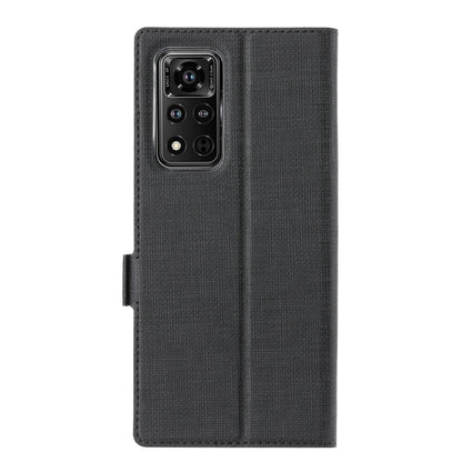 For Honor V40 5G ViLi K Series Shockproof TPU + PU Leather Magnetic Buckle Horizontal Flip Case with Card Slots & Wallet & Holder(Black) by ViLi