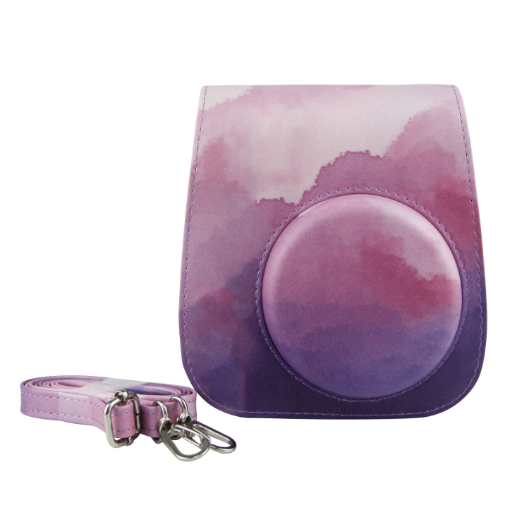 Painted Series Camera Bag with Shoulder Strap for Fujifilm Instax mini 11(Fantasy Cloud) by bashfashion