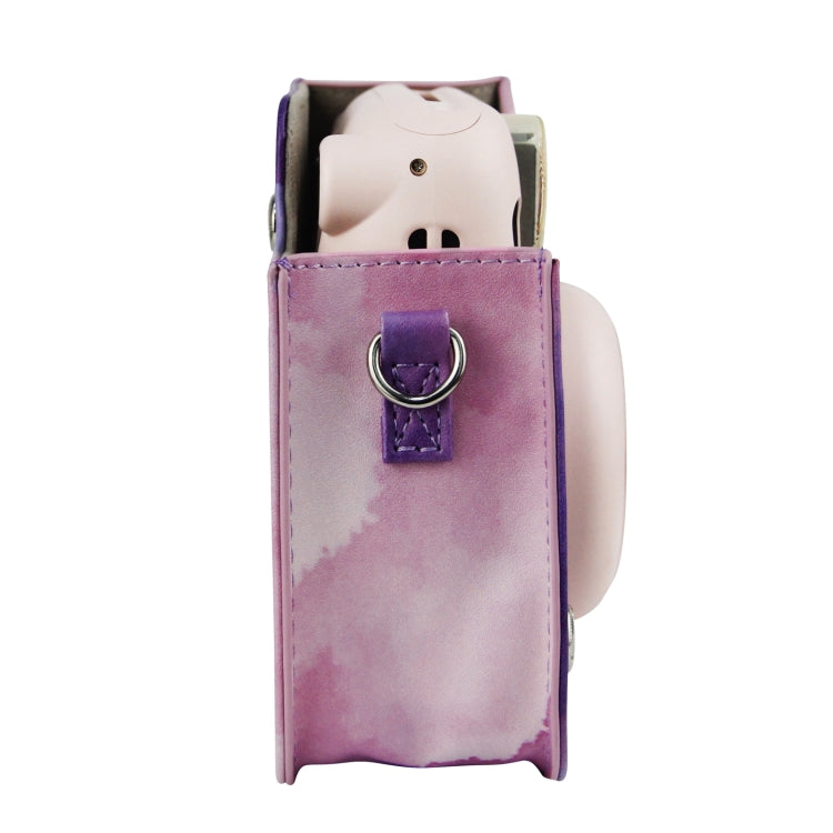 Painted Series Camera Bag with Shoulder Strap for Fujifilm Instax mini 11(Fantasy Cloud) by bashfashion