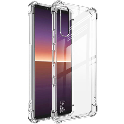 For Sony Xperia 10 III IMAK All Coverage Shockproof Airbag TPU Case(Transparent) by imak