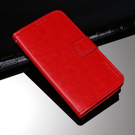 For Umidigi Bison GT idewei Crazy Horse Texture Horizontal Flip Leather Case with Holder & Card Slots & Wallet(Red) by idewei