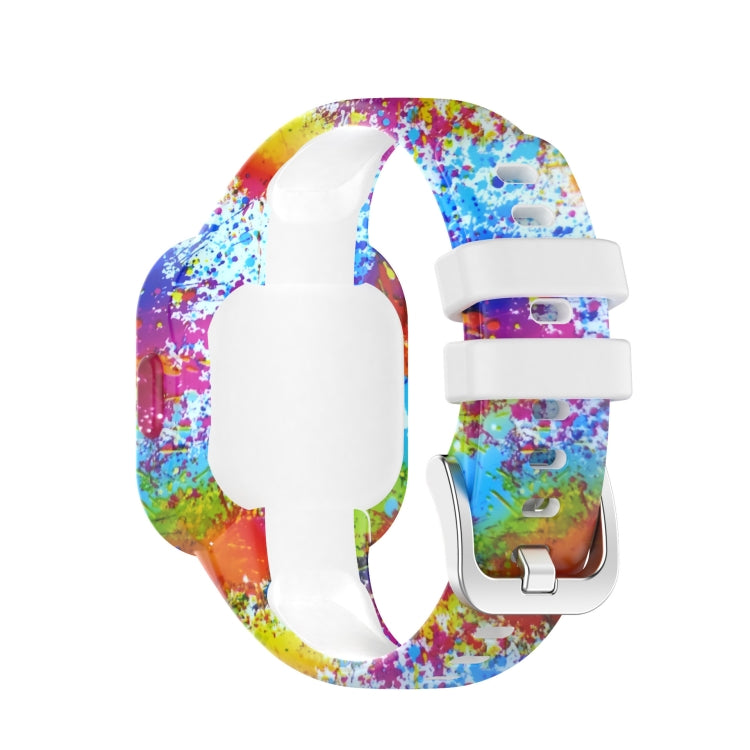 For Garmin Vivofit JR3 Silicone Printing Watch Band(Painted) by bashfashion