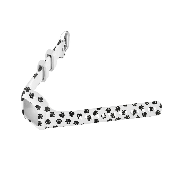 For Garmin Vivofit JR3 Silicone Printing Watch Band(Footprint) by bashfashion