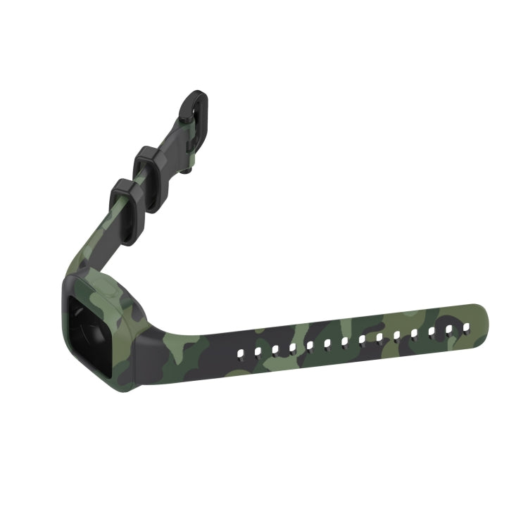 For Garmin Vivofit JR3 Silicone Printing Watch Band(Camouflage Green) by bashfashion