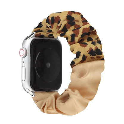Butterfly Pattern Hair Ring Cloth Watch Band For Apple Watch Ultra 49mm&Watch Ultra 2 49mm / Series 9&8&7 45mm / SE 3&SE 2&6&SE&5&4 44mm / 3&2&1 42mm(G) by bashfashion