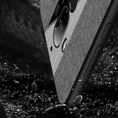 For Huawei Mate 8 XINLI Stitching Cloth Textue Shockproof TPU Protective Case with Ring Holder(Red) by XINLI