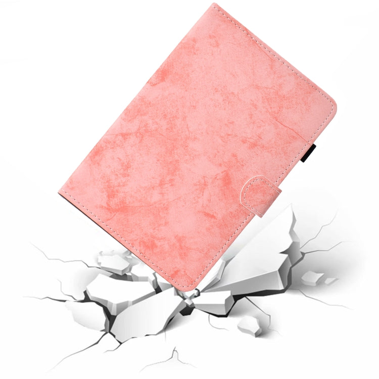 For iPad 10.2 2021 / 2020 / 2019 Solid Color Horizontal Flip Leather Case with Holder & Card Slots & Pen Slot & Sleep / Wake-up Function(Pink) by bashfashion