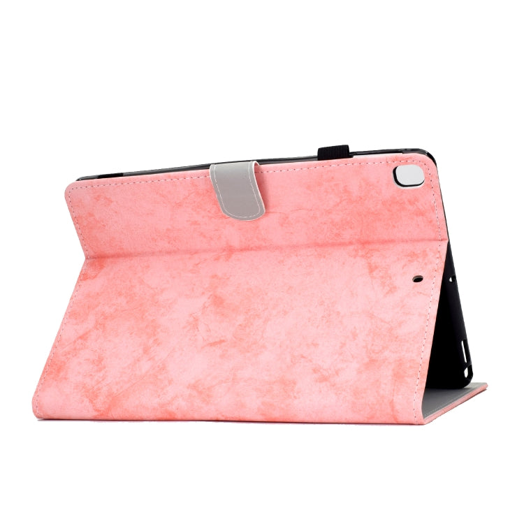 For iPad 10.2 2021 / 2020 / 2019 Solid Color Horizontal Flip Leather Case with Holder & Card Slots & Pen Slot & Sleep / Wake-up Function(Pink) by bashfashion