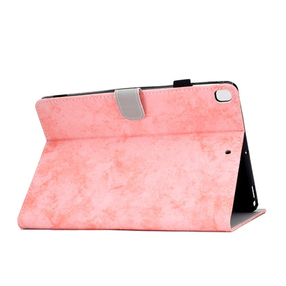 For iPad 10.2 2021 / 2020 / 2019 Solid Color Horizontal Flip Leather Case with Holder & Card Slots & Pen Slot & Sleep / Wake-up Function(Pink) by bashfashion