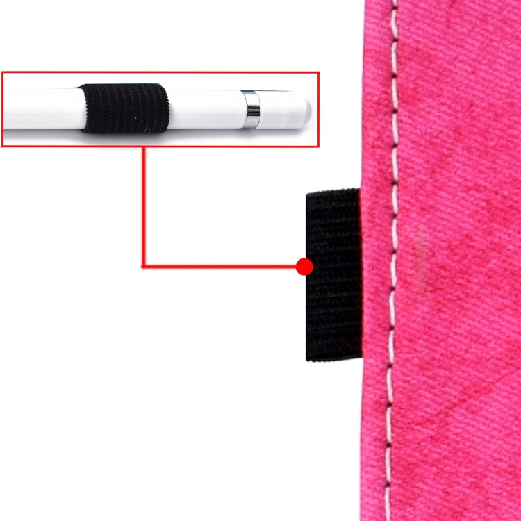 For iPad 10.2 2021 / 2020 / 2019 Solid Color Horizontal Flip Leather Case with Holder & Card Slots & Pen Slot & Sleep / Wake-up Function(Rose Red) by bashfashion