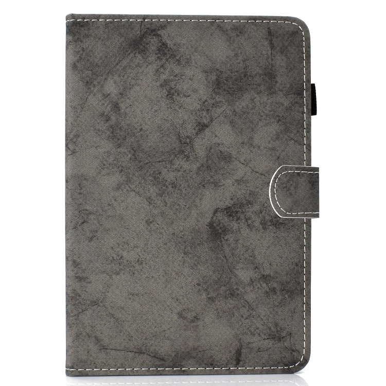 For iPad 10.2 2021 / 2020 / 2019 Solid Color Horizontal Flip Leather Case with Holder & Card Slots & Pen Slot & Sleep / Wake-up Function(Grey) by bashfashion