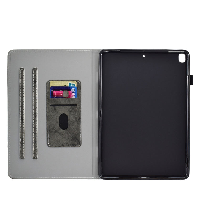 For iPad 10.2 2021 / 2020 / 2019 Solid Color Horizontal Flip Leather Case with Holder & Card Slots & Pen Slot & Sleep / Wake-up Function(Grey) by bashfashion