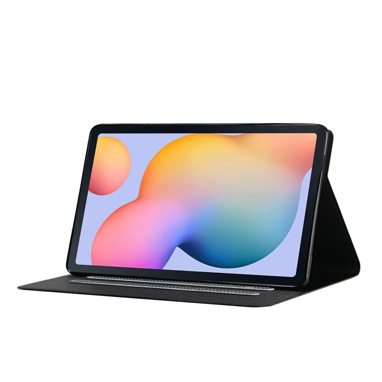 For Samsung Galaxy Tab A7 Lite 8.7 (2021) T220 Pure Color Horizontal Flip Leather Case with Card Slots & Holder & Lanyard(Dark Green) by bashfashion