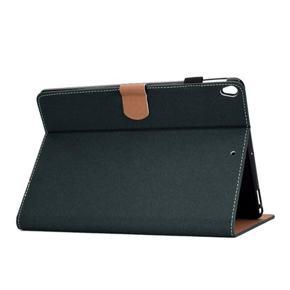 For iPad 10.2 2021 / 2020 / 2019 Solid Color Horizontal Flip Leather Case with Holder & Card Slots & Pen Slot & Sleep / Wake-up Function(Green) by bashfashion