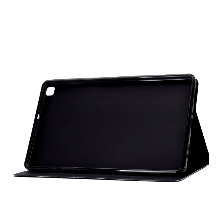 For Samsung Galaxy Tab A7 Lite 8.7 (2021) T220 Voltage Texture Coloured Drawing Horizontal Flip Leather Case with Holder & Card Slot(Lovers) by bashfashion