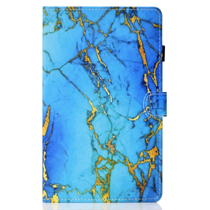 For Samsung Galaxy Tab A7 Lite 8.7 (2021) T220 Coloured Drawing Stitching Horizontal Flip Leather Case with Holder & Card Slot(Gilded Marble) by bashfashion