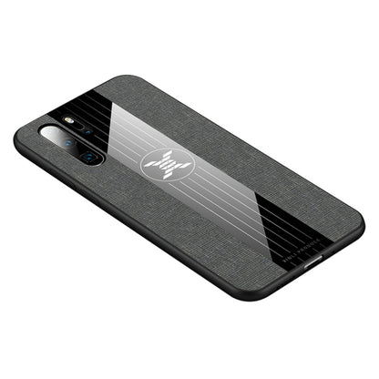 For Huawei P30 Pro XINLI Stitching Cloth Textue Shockproof TPU Protective Case(Grey) by XINLI