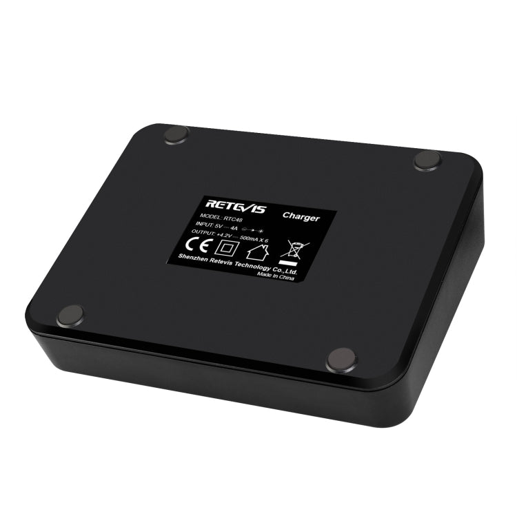 RETEVIS RTC48 Multi-function Interchangeable Slots Six-Way Walkie Talkie Charger for Retevis RT48/RT648 by RETEVIS