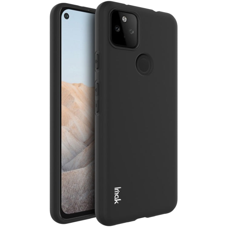 For Google Pixel 5a 5G IMAK UC-3 Series Shockproof Frosted TPU Protective Case(Black) by imak