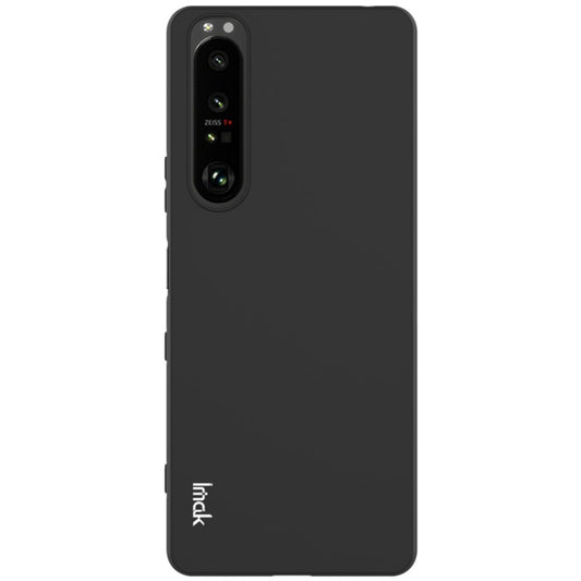 For Sony Xperia 1 III IMAK UC-3 Series Shockproof Frosted TPU Protective Case(Black) by imak
