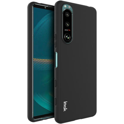 For Sony Xperia 5 III IMAK UC-3 Series Shockproof Frosted TPU Protective Case(Black) by imak