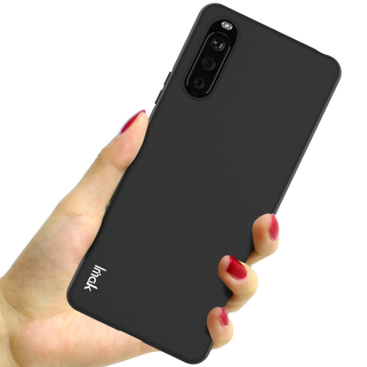 For Sony Xperia 10 III IMAK UC-3 Series Shockproof Frosted TPU Protective Case(Black) by imak