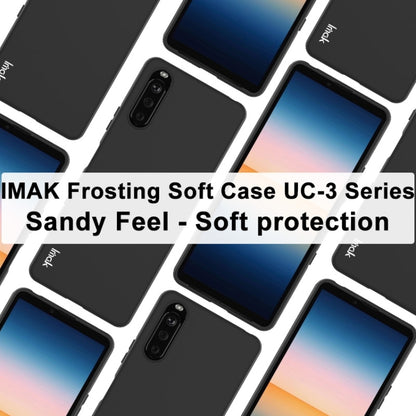 For Sony Xperia 10 III IMAK UC-3 Series Shockproof Frosted TPU Protective Case(Black) by imak
