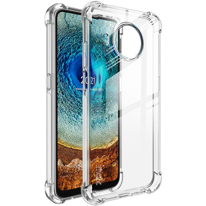 For Nokia X10 / X20 IMAK All-inclusive Shockproof Airbag TPU Case with Screen Protector(Transparent) by imak