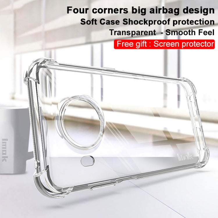For Nokia X10 / X20 IMAK All-inclusive Shockproof Airbag TPU Case with Screen Protector(Transparent) by imak