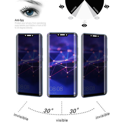 For Huawei Mate 20 Lite 9H Surface Hardness 180 Degree Privacy Anti Glare Screen Protector by bashfashion
