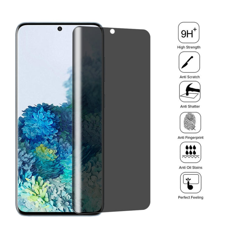 For Samsung Galaxy S20+ 0.3mm 9H Surface Hardness 3D Curved Surface Privacy Glass Film by bashfashion