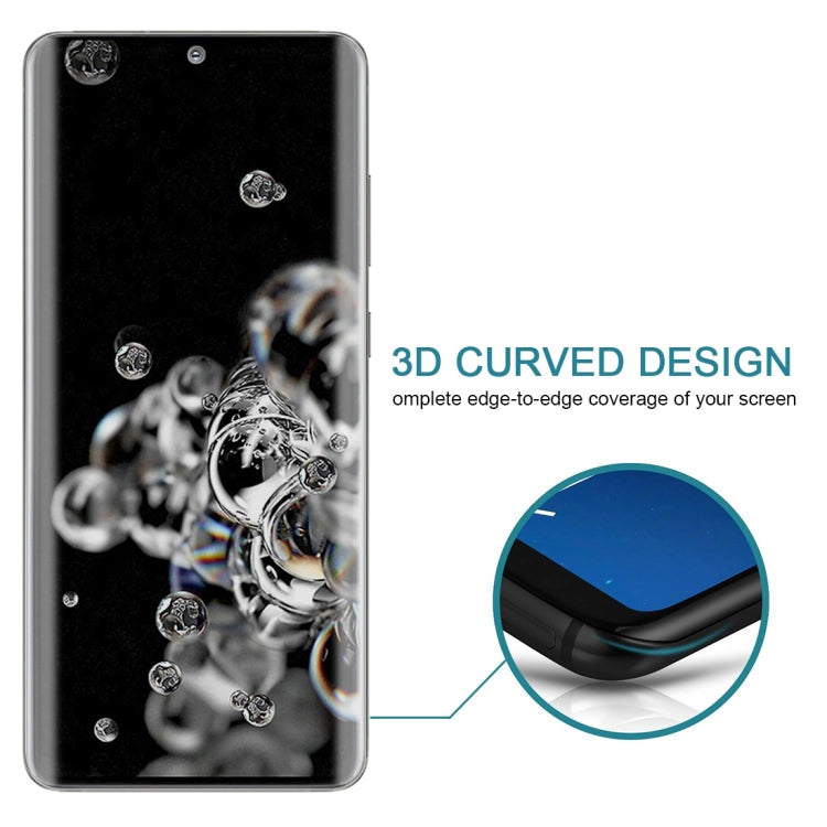 For Samsung Galaxy S20 Ultra 0.3mm 9H Surface Hardness 3D Curved Surface Privacy Glass Film by bashfashion