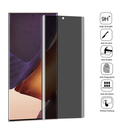 For Samsung Galaxy Note20 Ultra 0.3mm 9H Surface Hardness 3D Curved Surface Privacy Glass Film by bashfashion