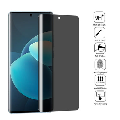 For vivo X60 Pro / X60 Pro+ / X60t Pro+ / X60s 0.3mm 9H Surface Hardness 3D Curved Surface Privacy Glass Film by bashfashion
