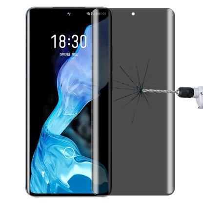 For Meizu 18 / 18s 0.3mm 9H Surface Hardness 3D Curved Surface Privacy Glass Film by bashfashion