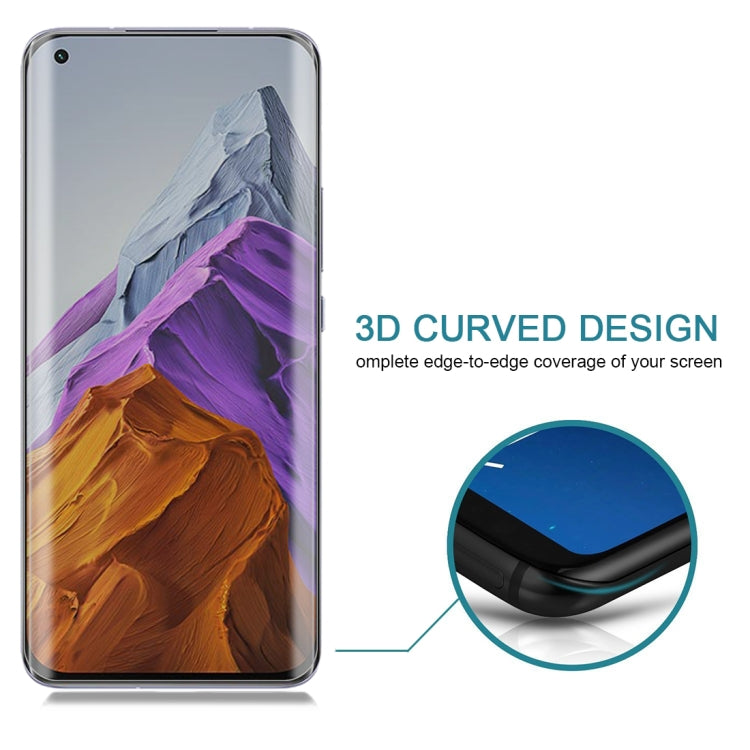 For Xiaomi Mi 11 0.3mm 9H Surface Hardness 3D Curved Surface Privacy Glass Film by bashfashion