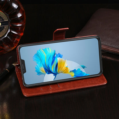 For Cubot C20 idewei Crazy Horse Texture Horizontal Flip Leather Case with Holder & Card Slots & Wallet(Yellow) by idewei