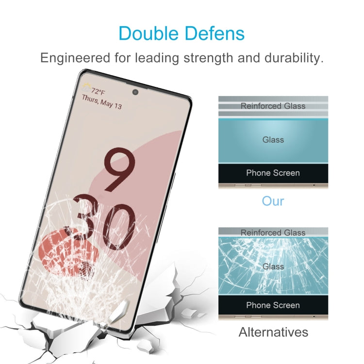 For Google Pixel 6 0.26mm 9H 2.5D Tempered Glass Film by DIYLooks