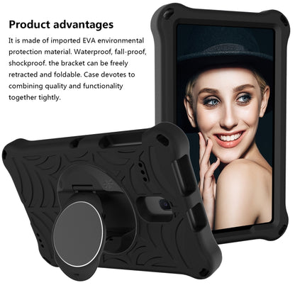 For Samsung Galaxy Tab A 8.0 2018 SM-T387W / SM-T387V & Tab A 8.0 SM-T385 / T380 & Tab 4 T330 & Tab E 8.0 T377 Spider King EVA Protective Case with Adjustable Shoulder Strap & Holder(Black) by bashfashion