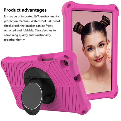 For Samsung Galaxy Tab A 8.0 2019 SM-T290 / SM-T295 Spider King EVA Protective Case with Adjustable Shoulder Strap & Holder(Rose Red) by bashfashion