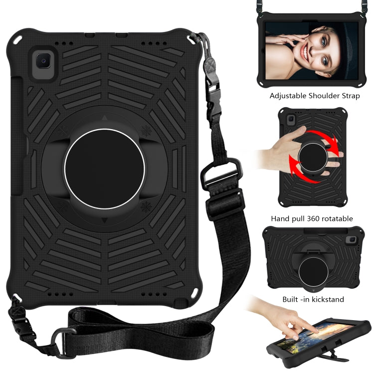 Spider King EVA Protective Case with Adjustable Shoulder Strap & Holder & Pen Slot For Samsung Galaxy Tab S6 SM-T860 / SM-T865(Black) by bashfashion