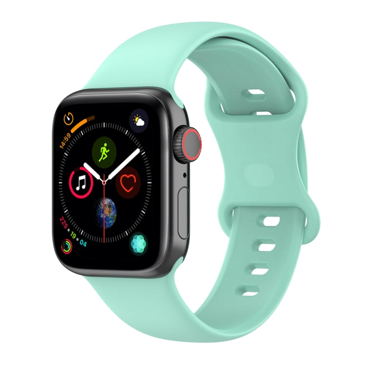 Large Size Silicone Watch Band For Apple Watch Ultra 49mm & Ultra 2 49mm / Series 9&8&7 45mm / SE 3&SE 2&6&SE&5&4 44mm / 3&2&1 42mm(Teal) by bashfashion