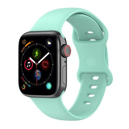 Large Size Silicone Watch Band For Apple Watch Ultra 49mm & Ultra 2 49mm / Series 9&8&7 45mm / SE 3&SE 2&6&SE&5&4 44mm / 3&2&1 42mm(Teal) by bashfashion