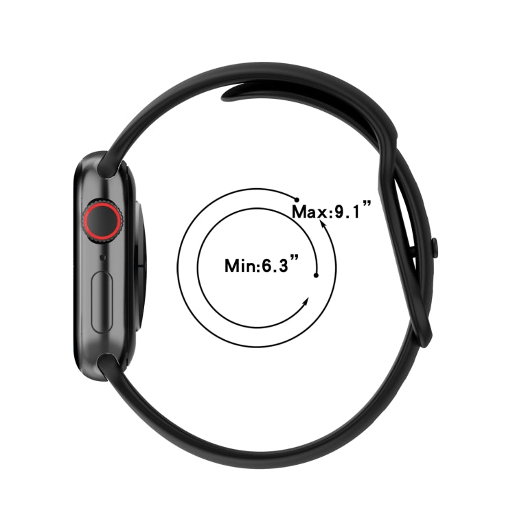 Large Size Silicone Watch Band For Apple Watch Ultra 49mm & Ultra 2 49mm / Series 9&8&7 45mm / SE 3&SE 2&6&SE&5&4 44mm / 3&2&1 42mm(Rock Ash) by bashfashion