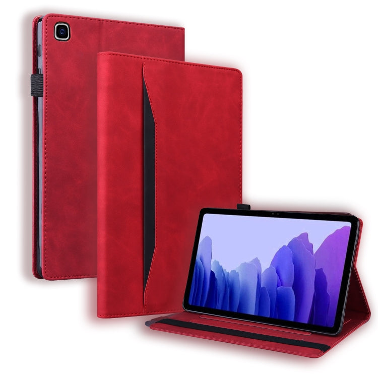 For Samsung Galaxy Tab A7 10.4 2020 SM-T500 / SM-T505 Business Shockproof Horizontal Flip Leather Case with Holder & Card Slots & Photo Frame & Pen Slot & Sleep / Wake-up Function(Red) by bashfashion