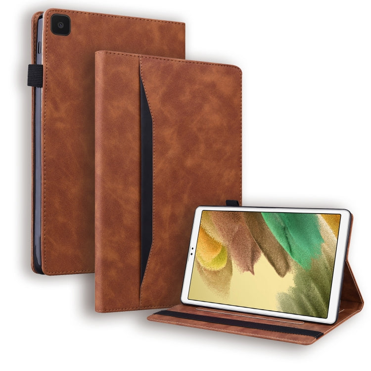 For Samsung Galaxy Tab A7 Lite 8.7 SM-T220 / SM-T225 Business Shockproof Horizontal Flip Leather Case with Holder & Card Slots & Photo Frame & Pen Slot(Brown) by bashfashion