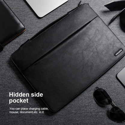 NILLKIN Multifunctional Laptop Storage Bag Handbag with Holder, Classic Version For 14 inch and Below Laptop(Black) by NILLKIN