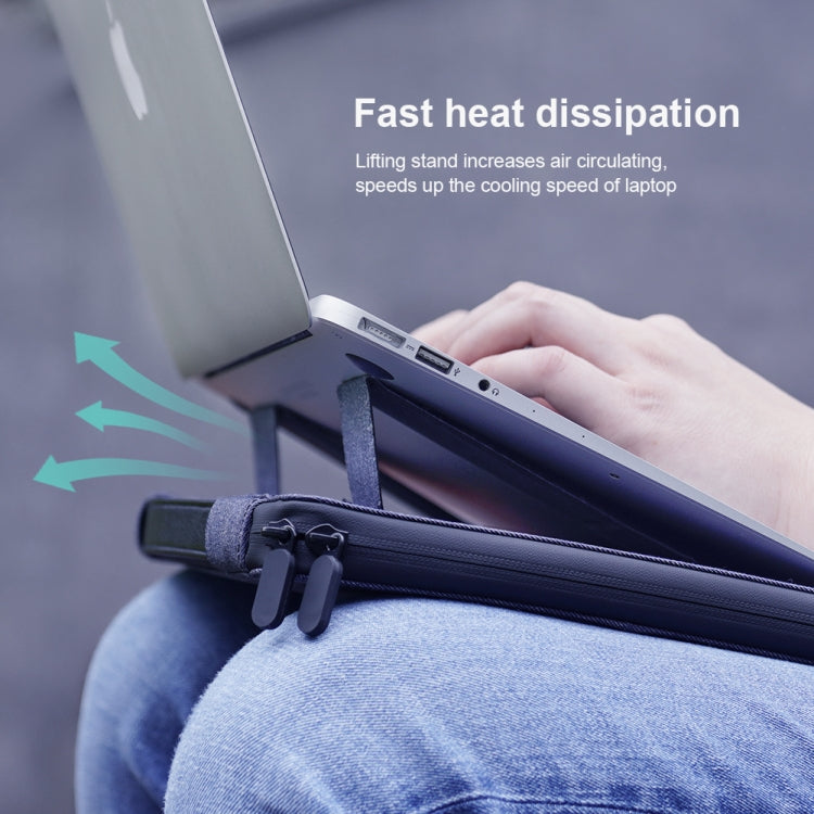 NILLKIN Multifunctional Laptop Storage Bag Handbag with Holder, Classic Version For 16.1 inch and Below Laptop(Black) by NILLKIN