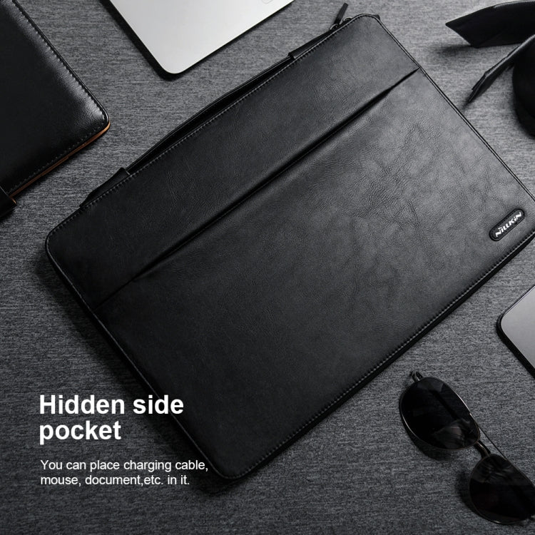 NILLKIN Multifunctional Laptop Storage Bag Handbag with Holder, Classic Version For 16.1 inch and Below Laptop(Black) by NILLKIN