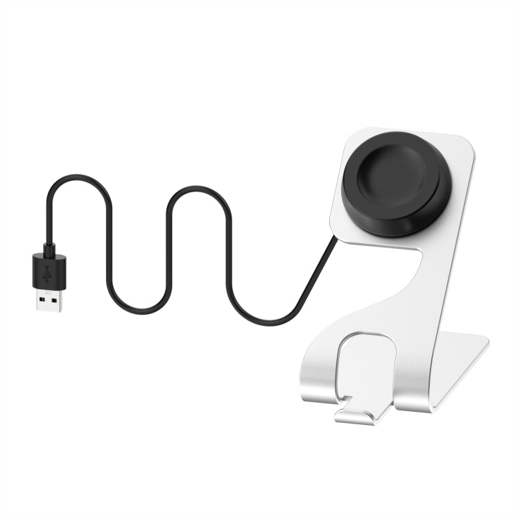 For Huawei Watch 3 / 3 Pro Universal Metal Magnetic Charger Holder(Silver) by bashfashion